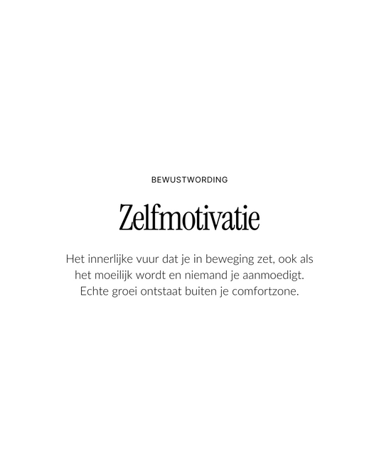 Zelfmotivatie is je innerlijke vuur 🔥