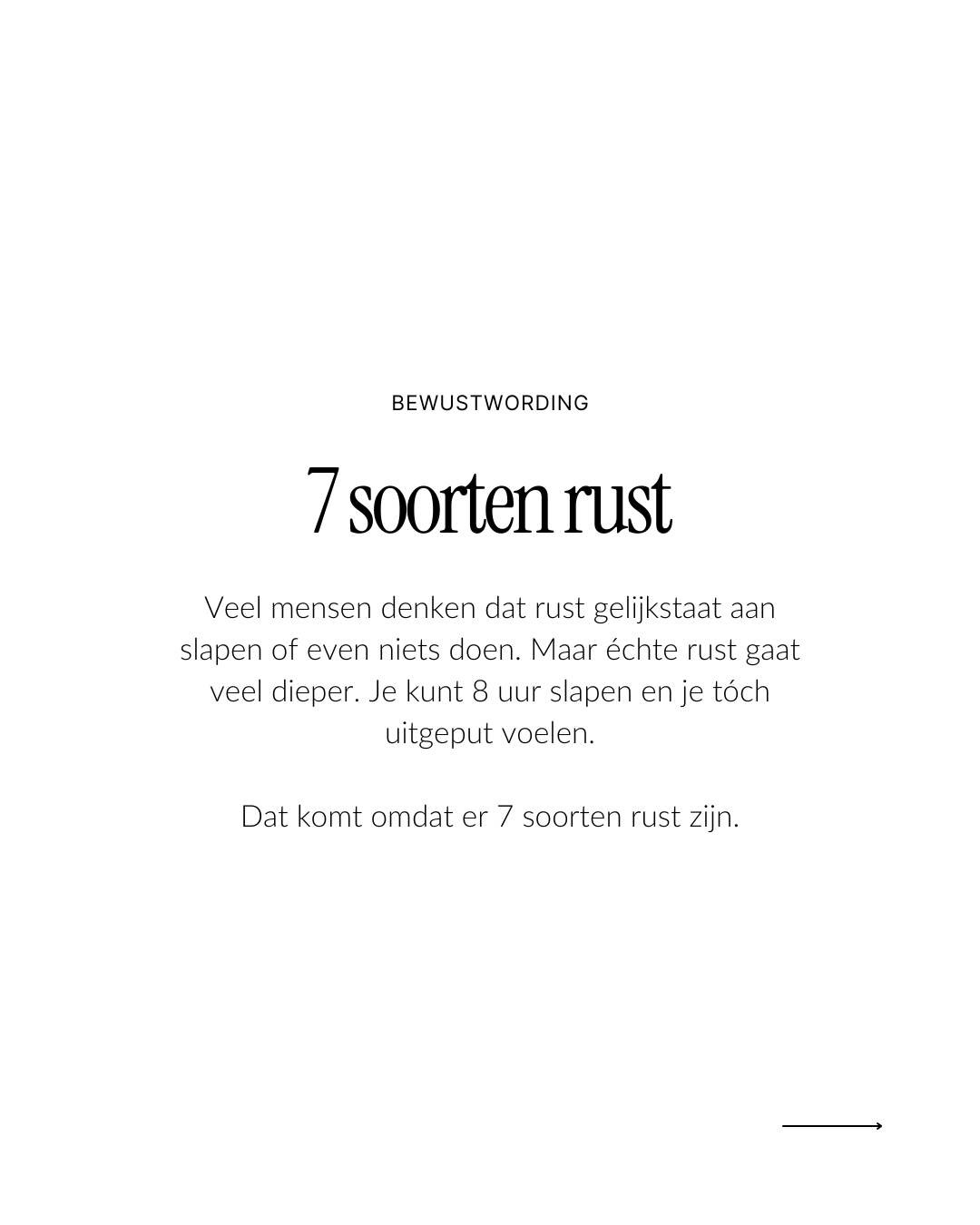 7 soorten rust